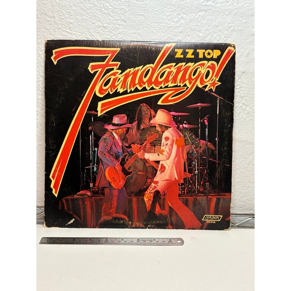 ZZ Top Fandango! LP Vinyl Record 1975 London Records PS 656 Gatefold Rock